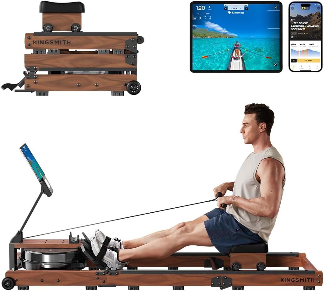 KINGSMITH Rowing Machines for Home Foldable
