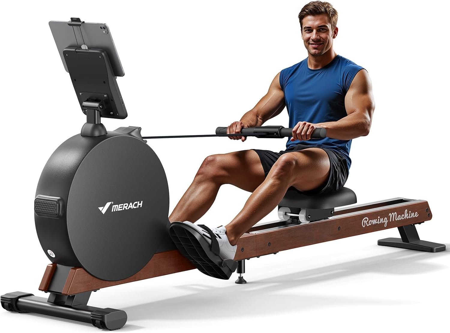 MERACH Pro-Grade Rowing Machines for Home Smart Magnetic