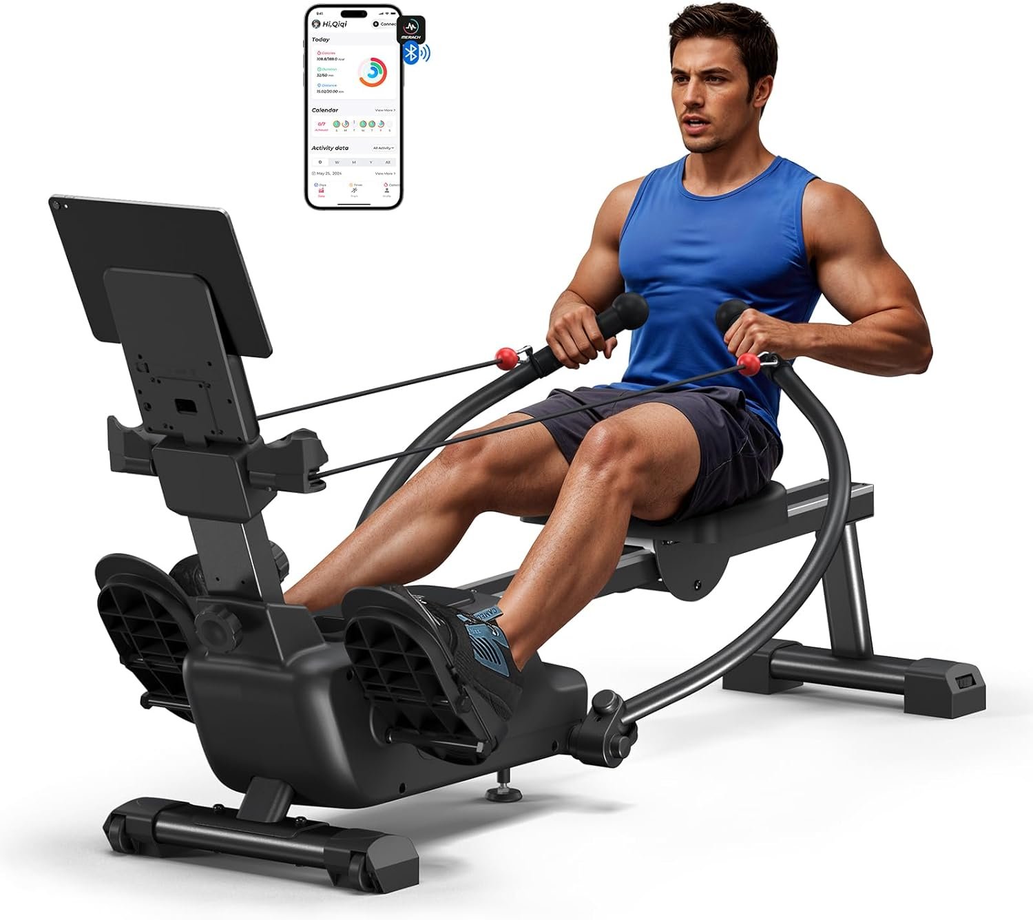 MERACH Sculls Rowing Machine for Home