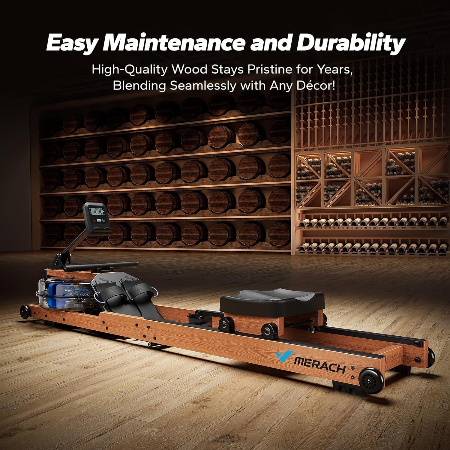 MERACH Water Rowing Machines for Home 9