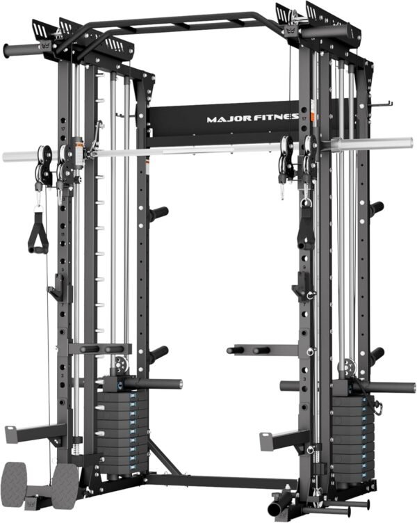 Major Fitness Drone MAX V Smith Machine with Weight Stacks