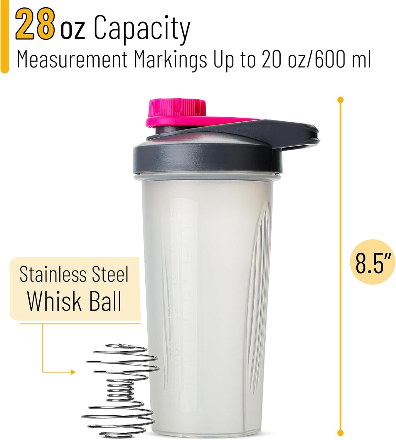 Mr. Pen Shaker Bottles for Protein Mixes - Image 3