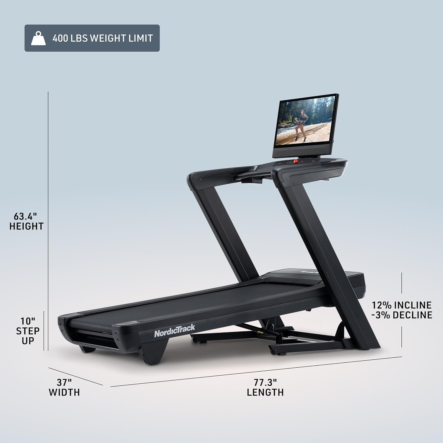 NordicTrack Commercial Series Premium Foldable Treadmill 2450 - Image 4