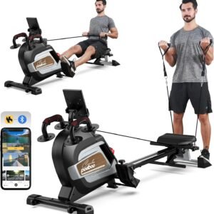 Pooboo Magnetic Rowing Machine 360 LB Weight Capacity