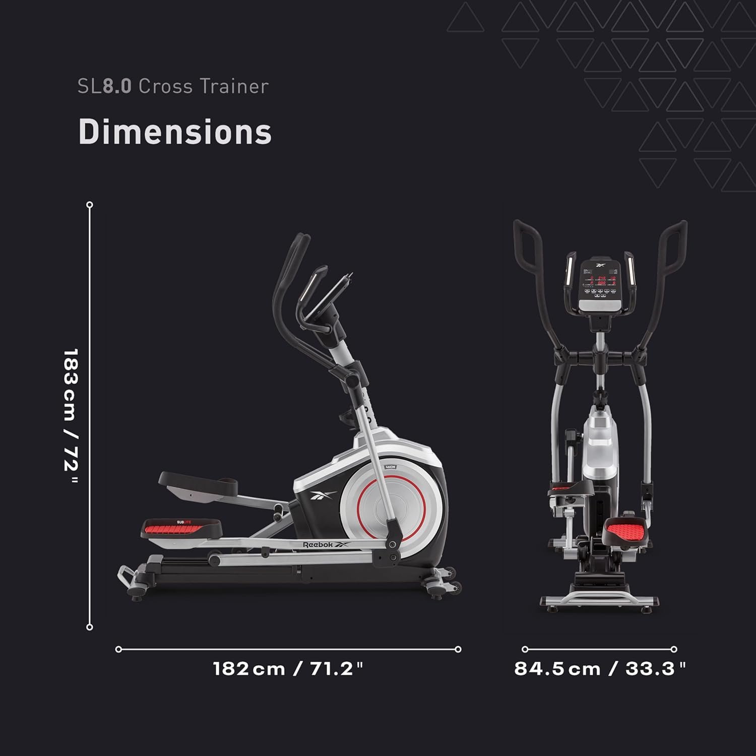 Reebok FR20 Home Elliptical Cross Trainer 6