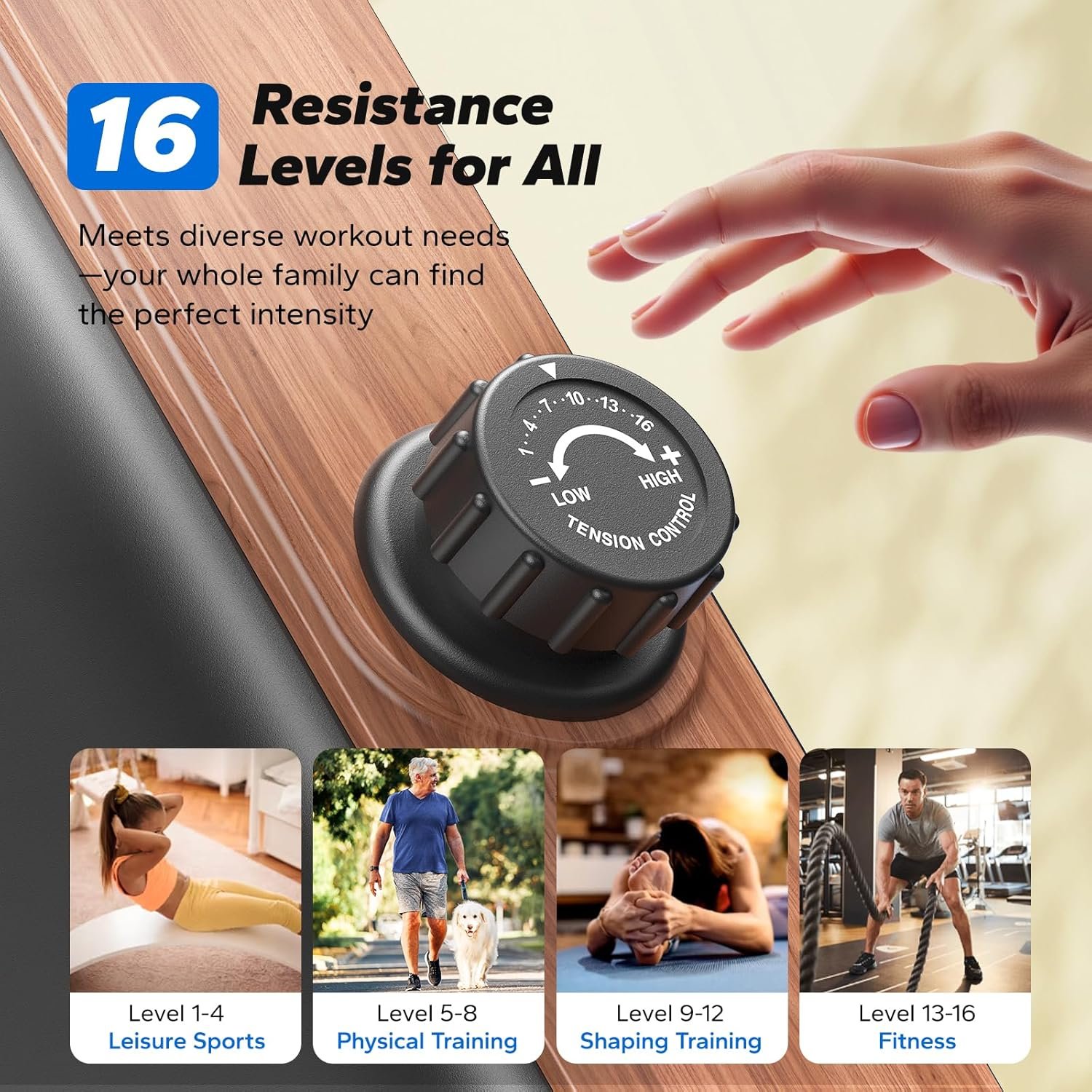 Rowing Machines for Home Powerful Electromagnetic Row Machine