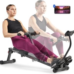 Sunny Health and Fitness Compact Adjustable Rowing Machine