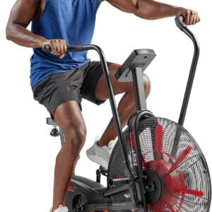Sunny Health and Fitness Premium Smart Cross-Training Fan Bike