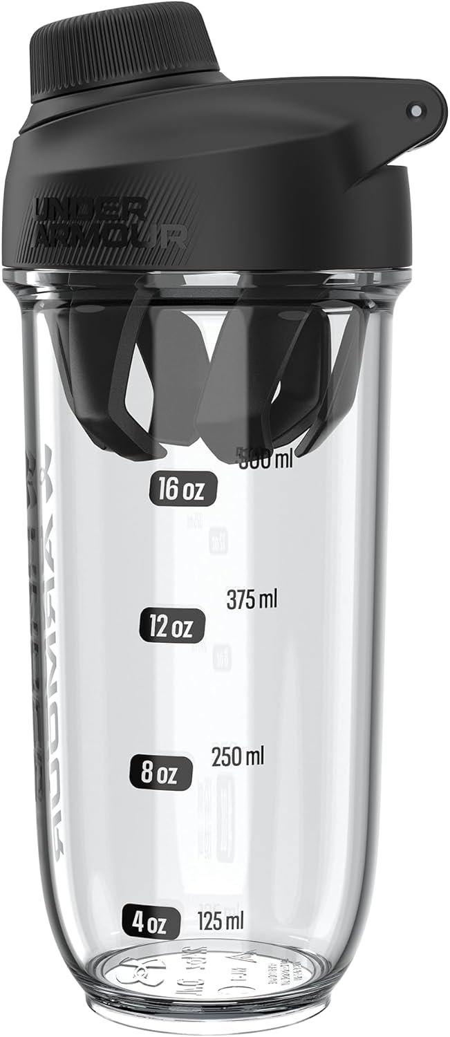 Under Armour UA 24oz Clarity Shaker Bottle - Image 3