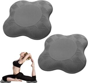 2 packs Yoga Knee Pad Mats Extra Thick for Knees 1