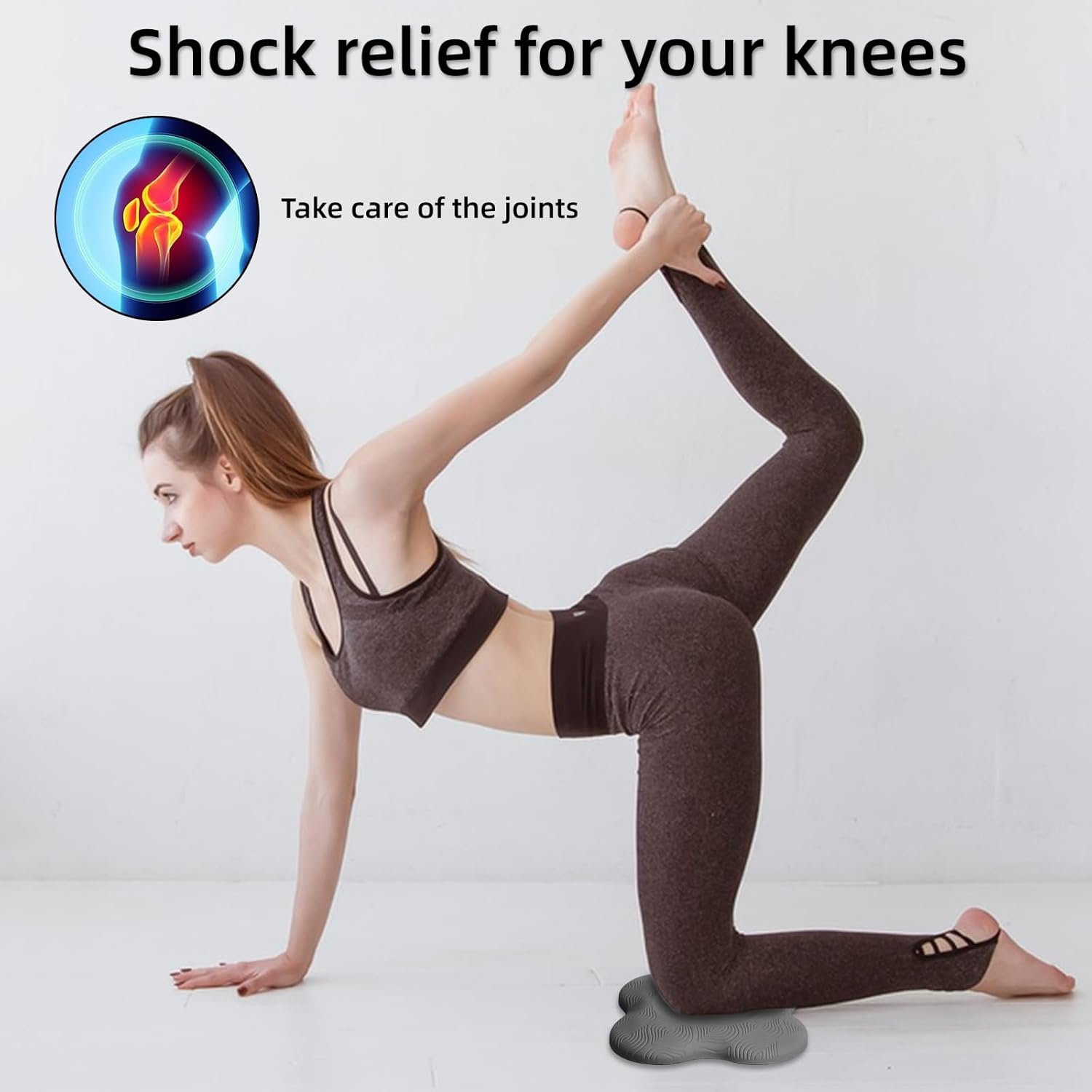 2 packs Yoga Knee Pad Mats Extra Thick for Knees - Image 3