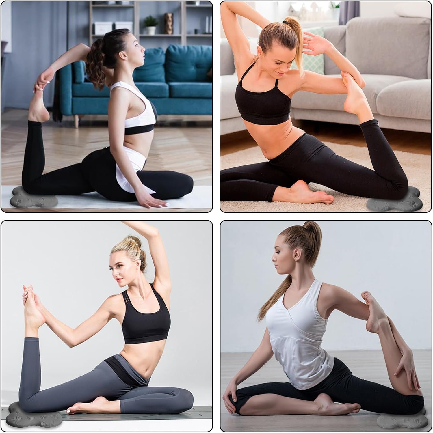 2 packs Yoga Knee Pad Mats Extra Thick for Knees - Image 7