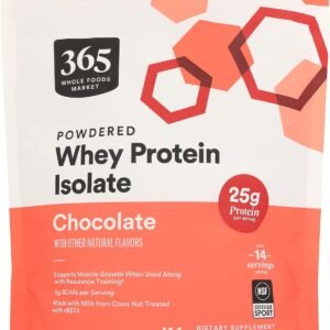 365 by Whole Foods Market Whey Protein Isolate Chocolate