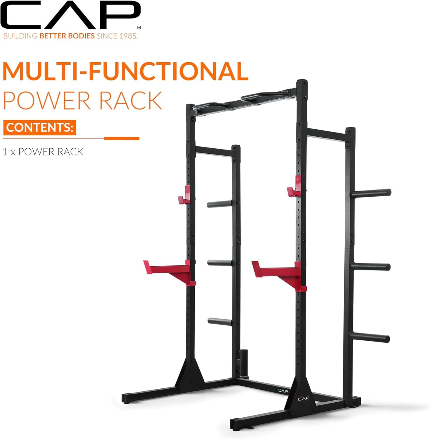 Cap Barbell Power Rack with Pull Up Bar - Image 3