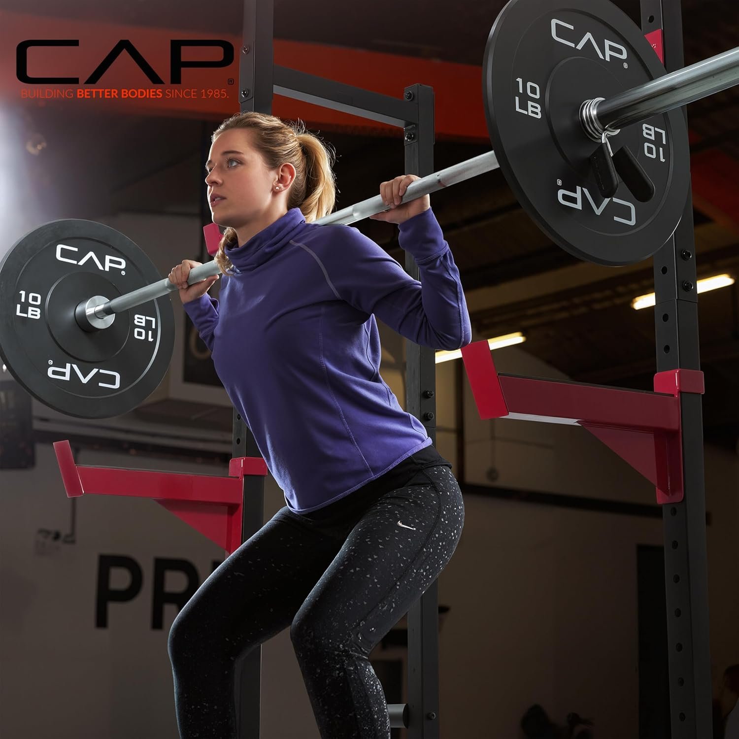 Cap Barbell Power Rack with Pull Up Bar - Image 7