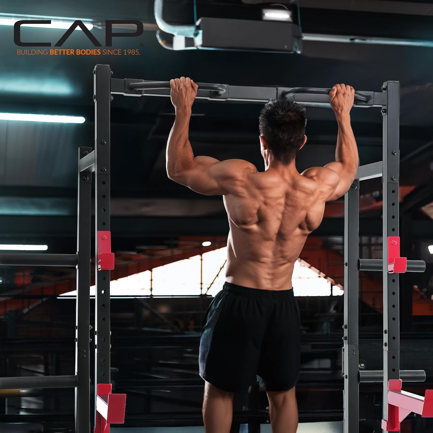 Cap Barbell Power Rack with Pull Up Bar - Image 9