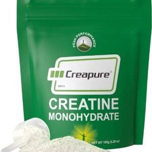 Creapure Creatine Monohydrate Powder Ultra High Purity German Made 1