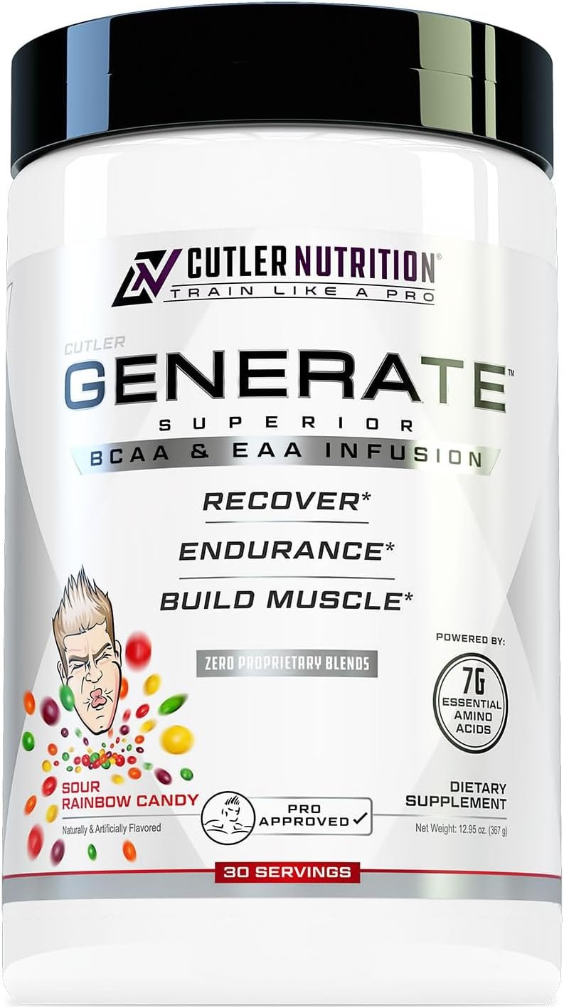 Cutler Nutrition Generate EAA and BCAA Powder