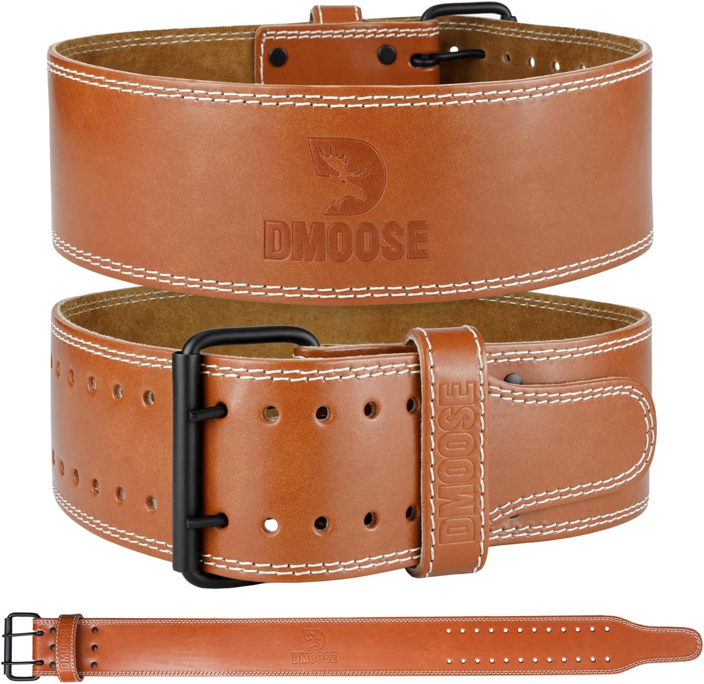 DMoose Fitness Weight Lifting Belt for Lower Back Support
