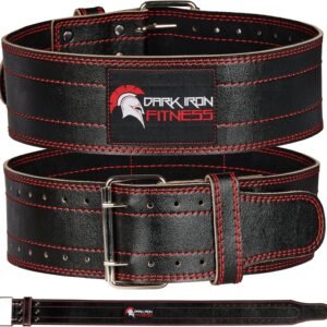 Dark Iron Fitness Weight Lifting Belt for Powerlifting