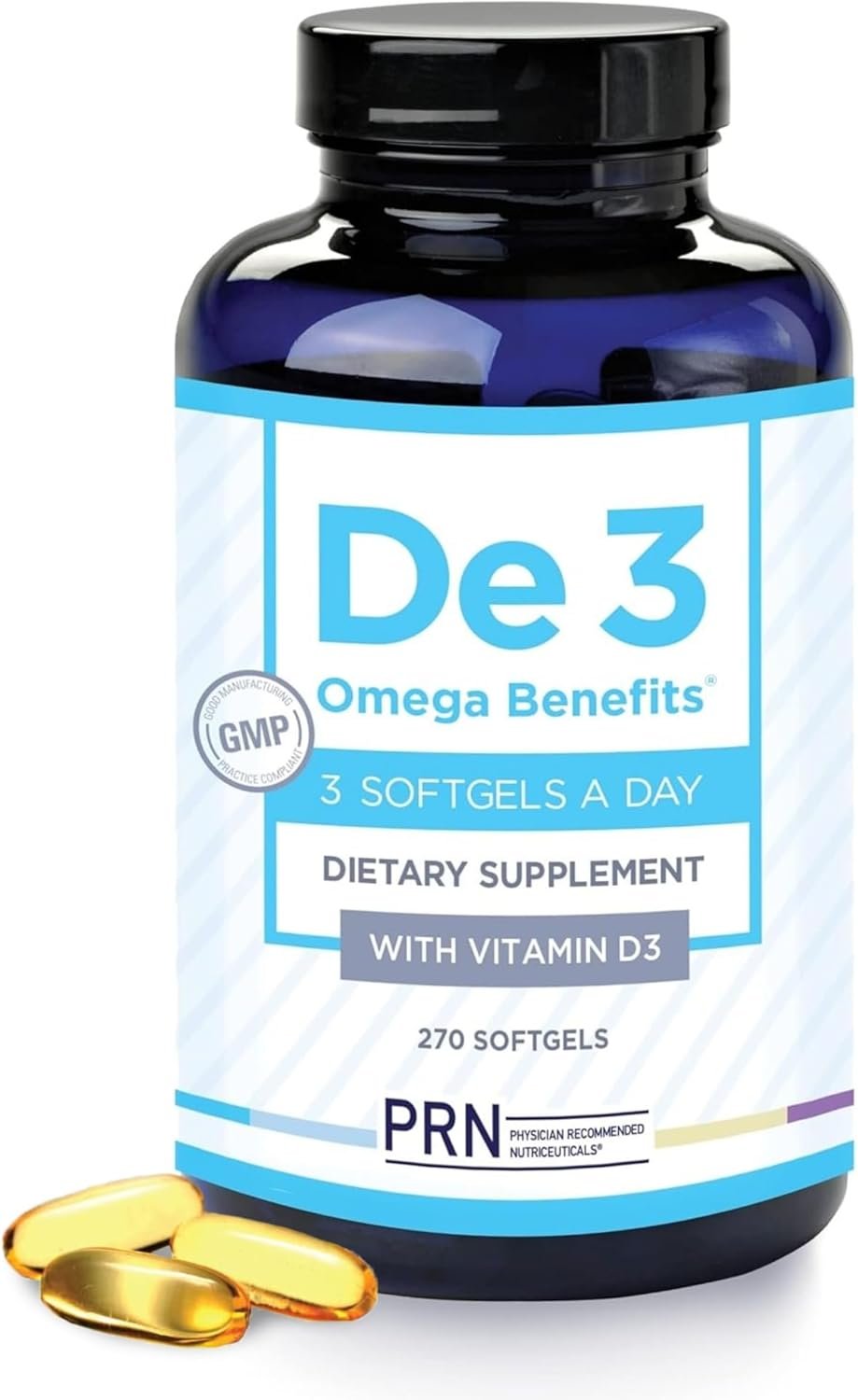 De3 Dry Eye Ultra Pure rTG Omega 3
