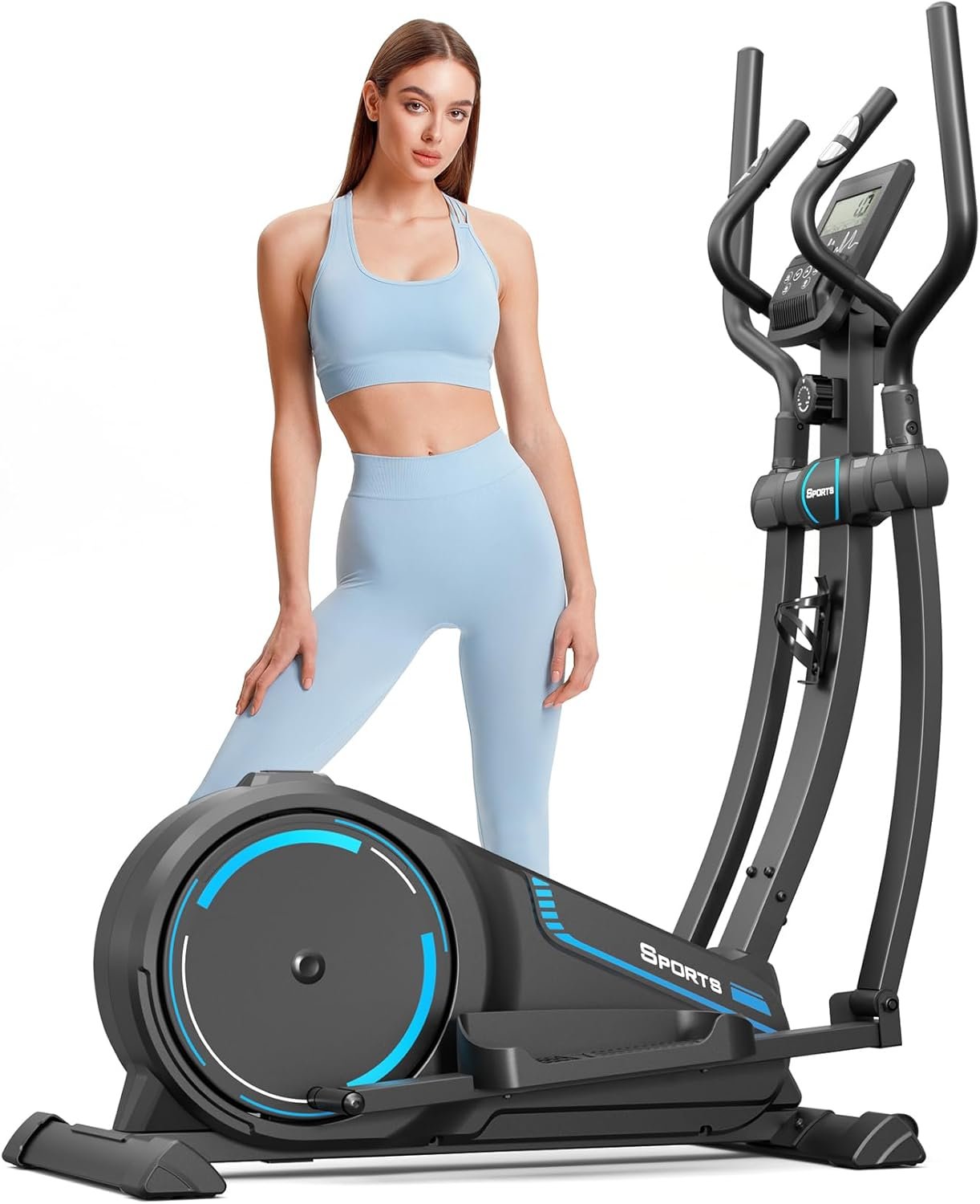 Dripex Elliptical Exercise Machine Hyper-Quiet Magnetic Elliptical Machine 1