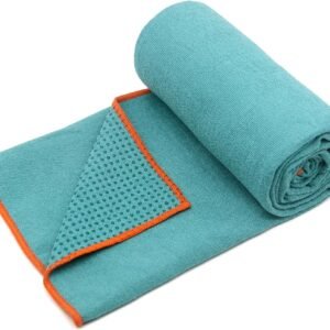Eunzel Hot Yoga Towel Microfiber Non Slip Yoga Mat Towel