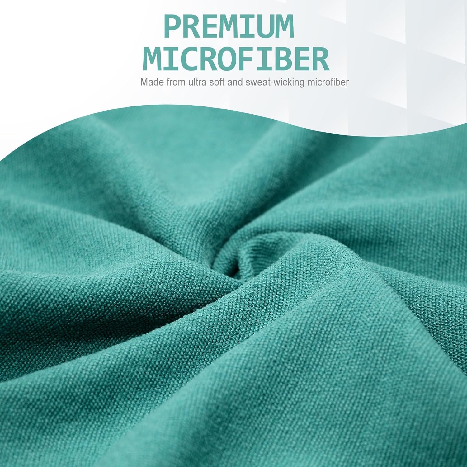 Eunzel Hot Yoga Towel Microfiber Non Slip Yoga Mat Towel - Image 9