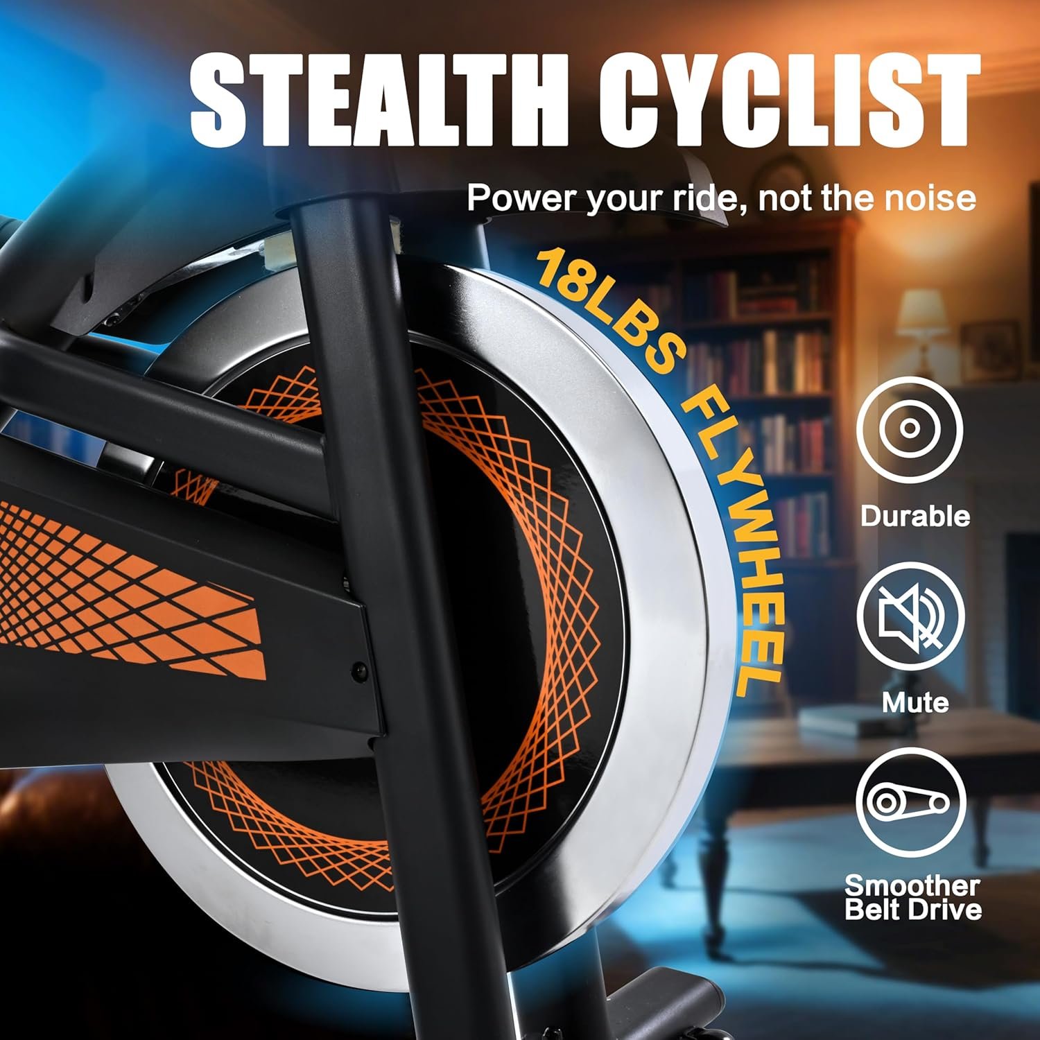 Exercise Bike Stationary Bike Indoor Cycling Bicycle - Image 3