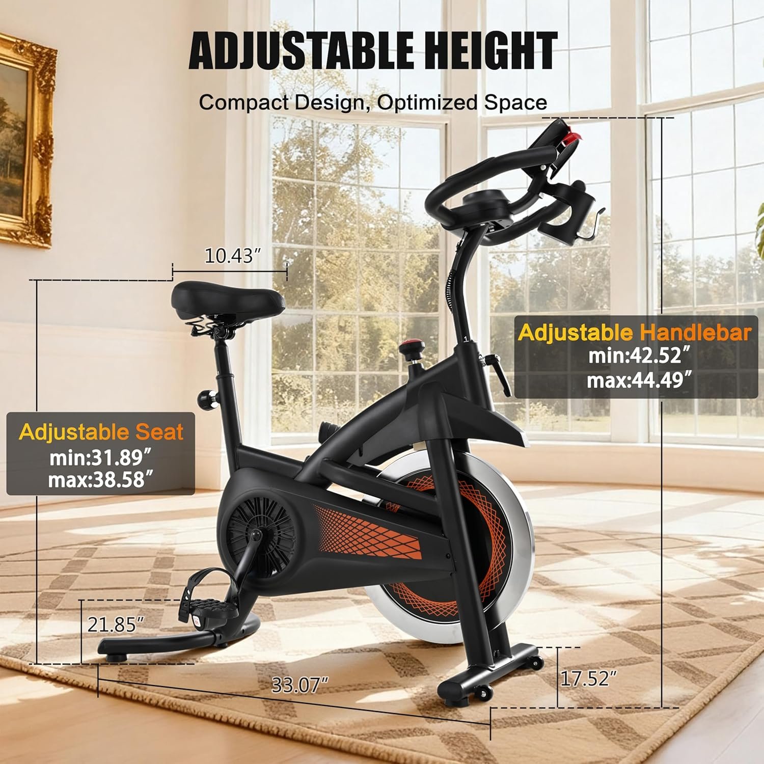 Exercise Bike Stationary Bike Indoor Cycling Bicycle - Image 6