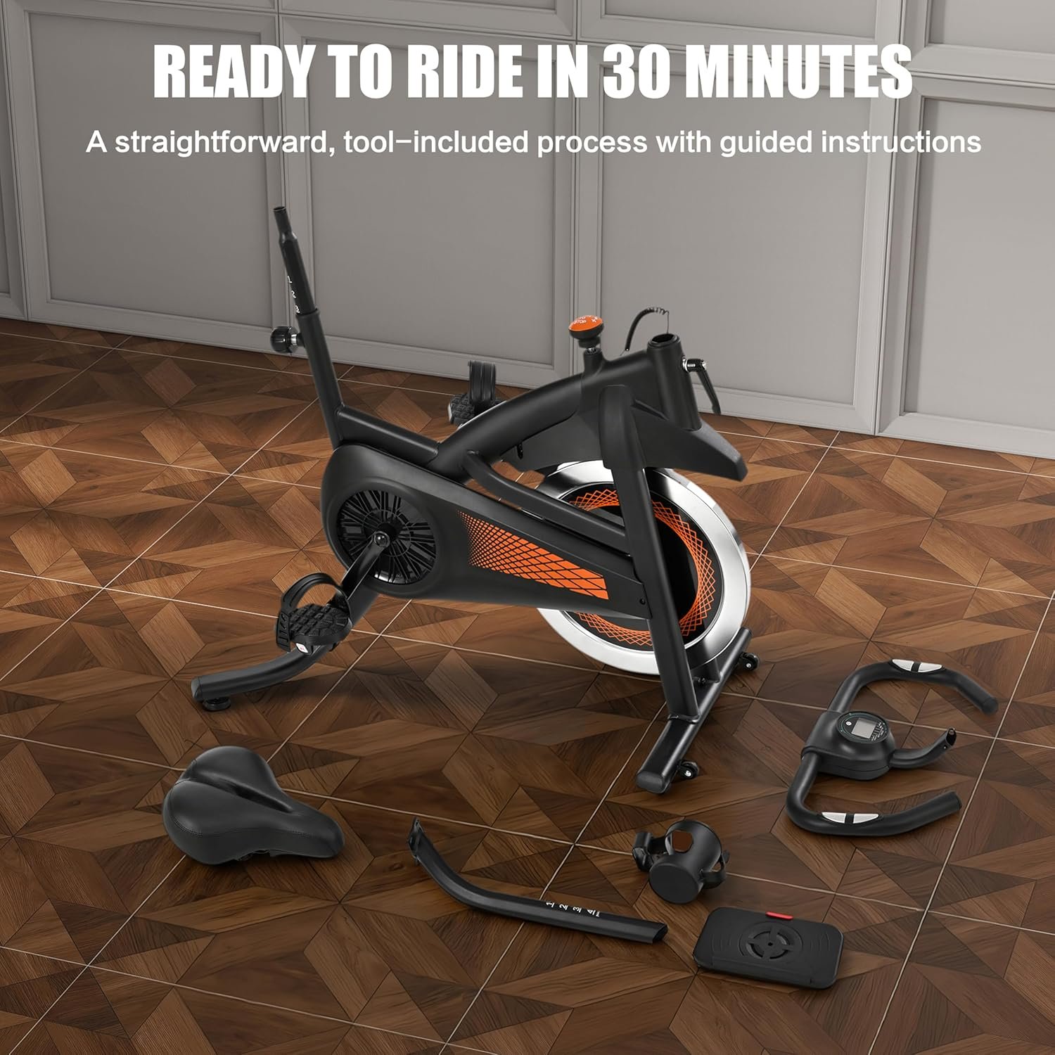 Exercise Bike Stationary Bike Indoor Cycling Bicycle - Image 7