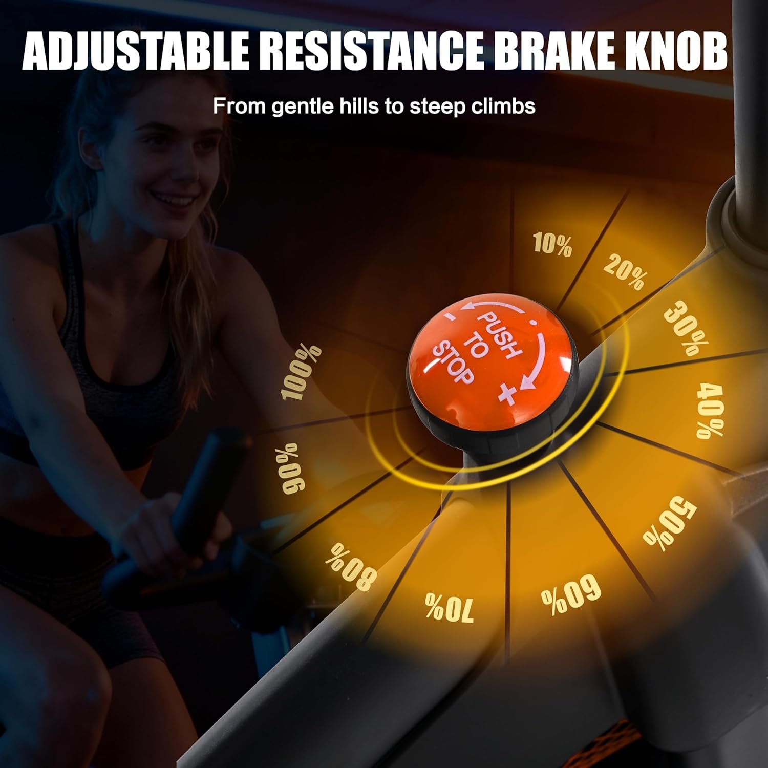 Exercise Bike Stationary Bike Indoor Cycling Bicycle - Image 8