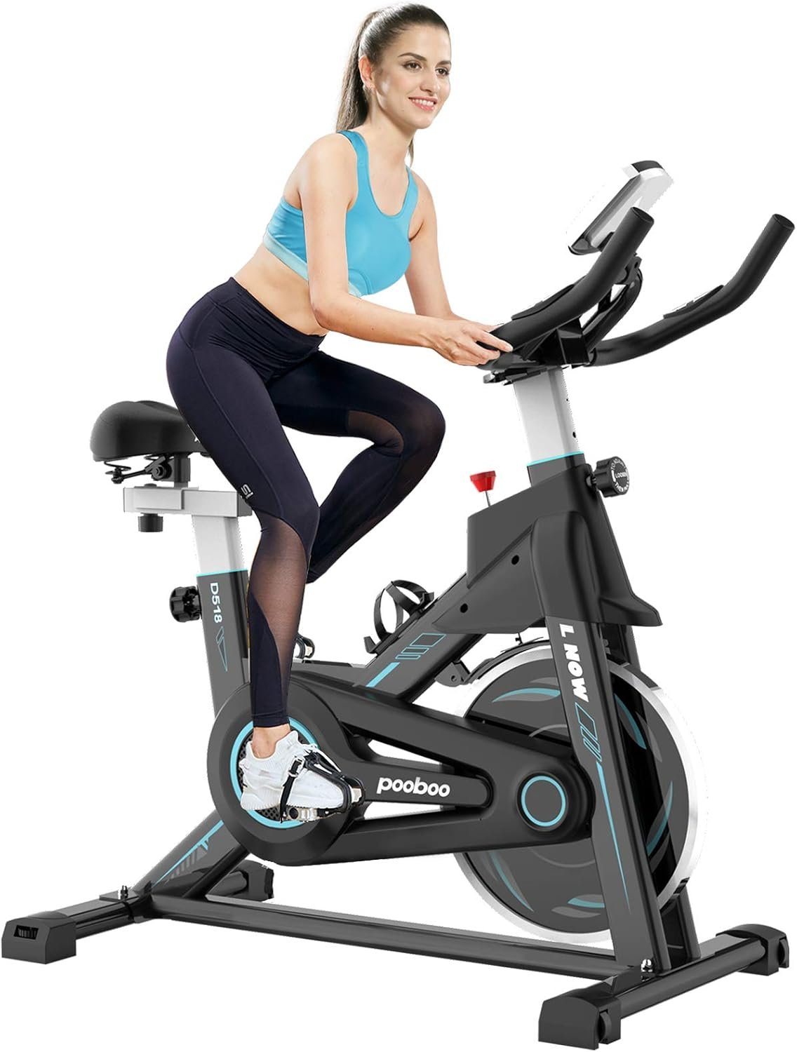 Exercise Bike Pooboo Stationary Bike for Home Gym - Image 5