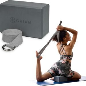 Gaiam Yoga Block Supportive Latex-Free Eva Foam