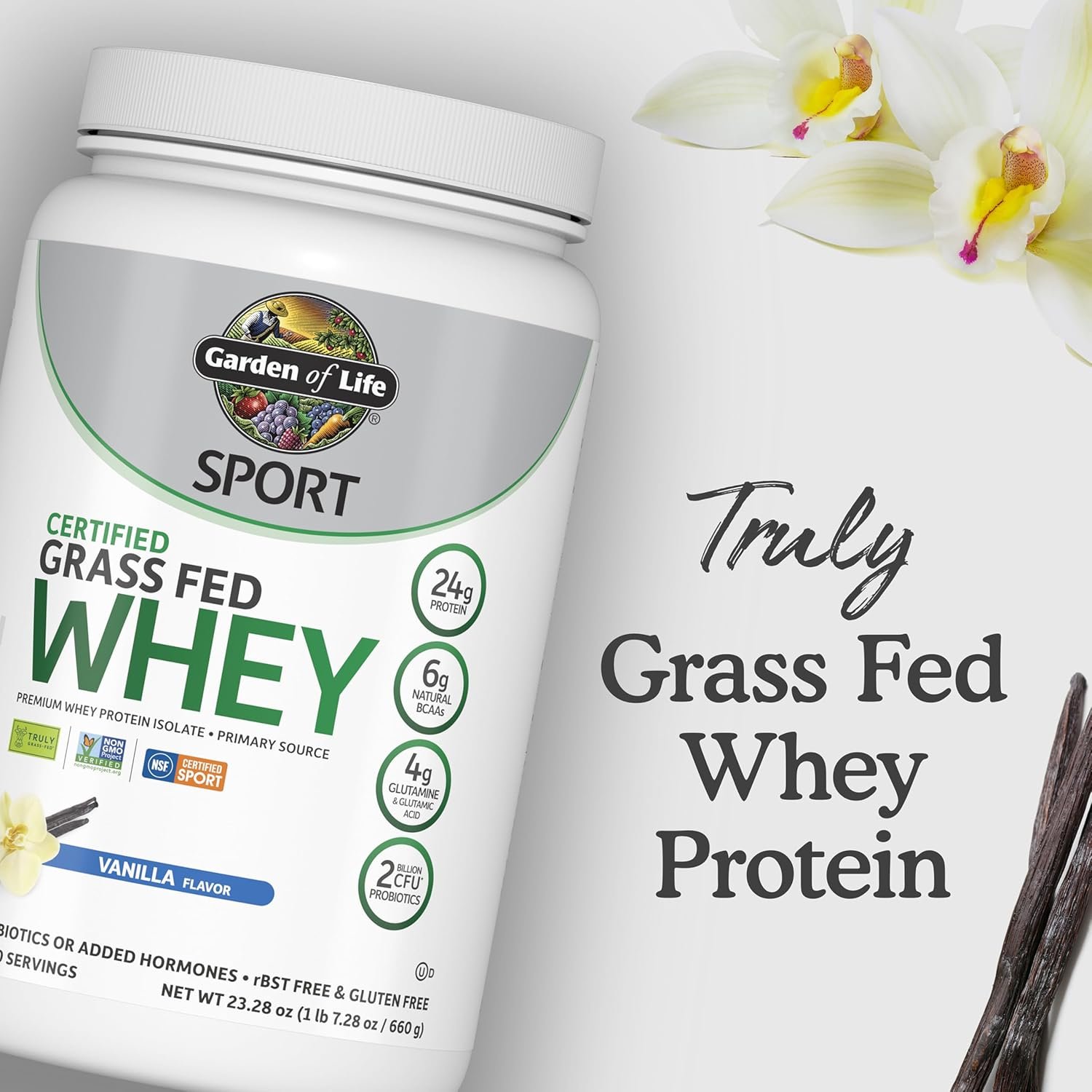 Garden of Life SPORT Whey Protein Powder Vanilla - Image 9