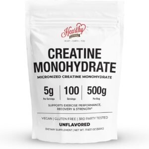 HEARTHY FOODS Creatine Monohydrate Micronized Powder