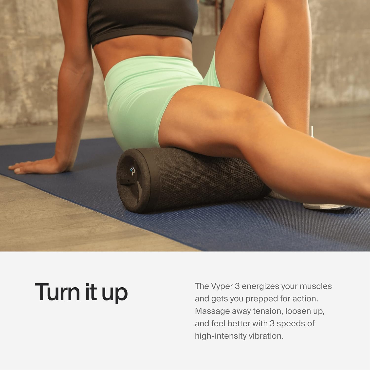 Hyperice Vyper 3 Powerful High-Intensity Vibrating Foam Roller - Image 3
