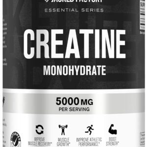 Jacked Factory Creatine Monohydrate Powder 425g 1