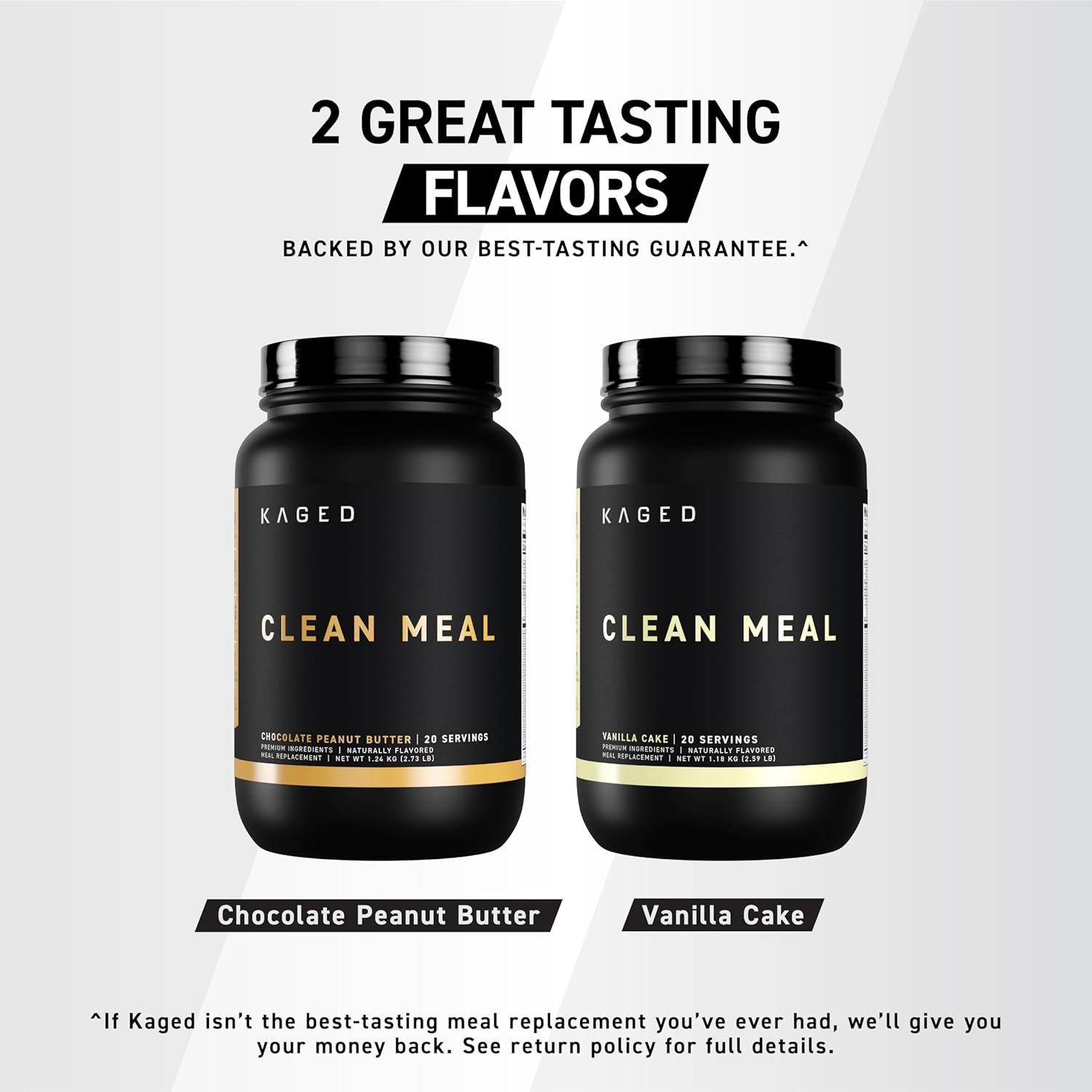 Kaged Clean Meal Powder Vanilla Cake Meal Replacement Shake - Image 8