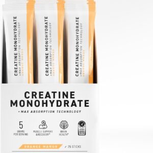 Kaged Creatine Monohydrate Micronized Powder Stick Packs
