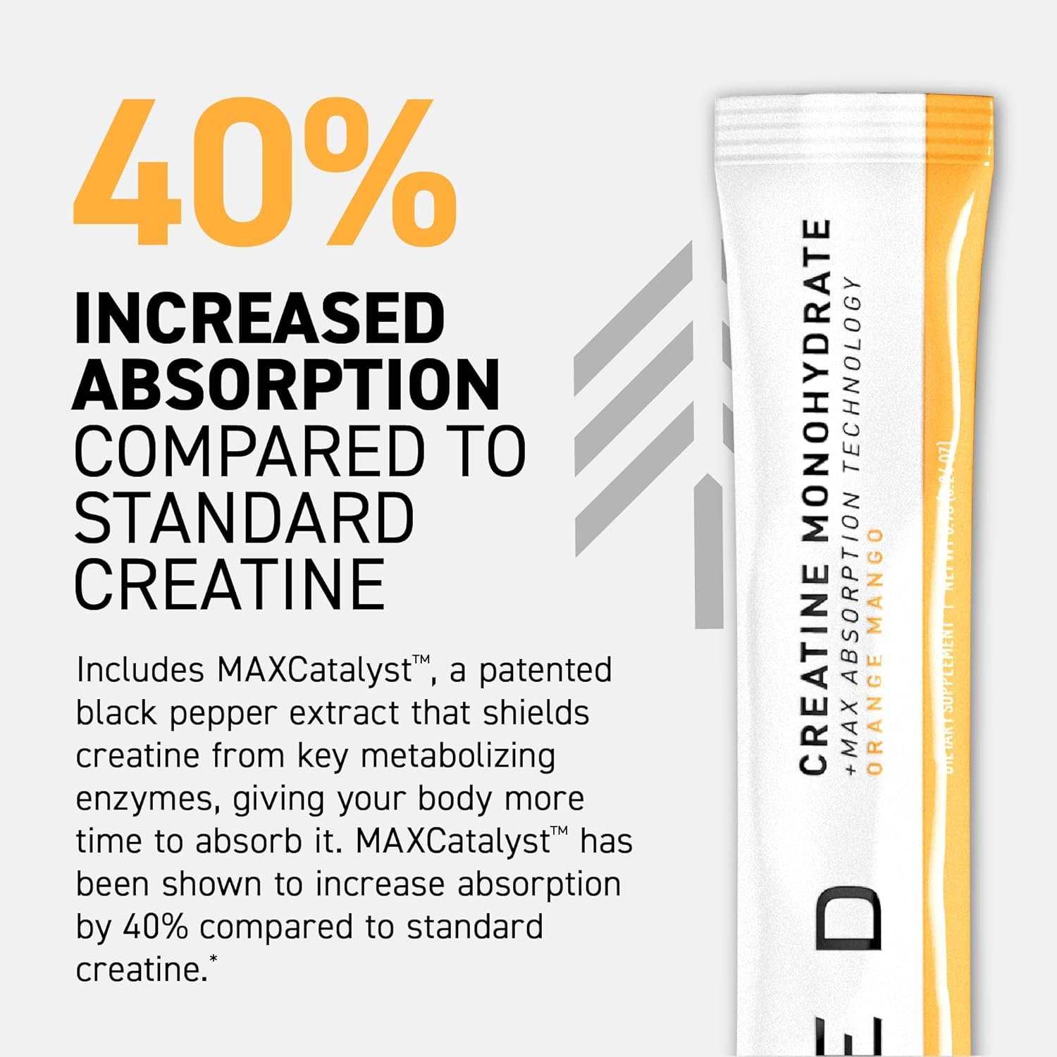 Kaged Creatine Monohydrate Micronized Powder Stick Packs - Image 7