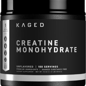 Kaged Creatine Monohydrate Micronized Powder Unflavored