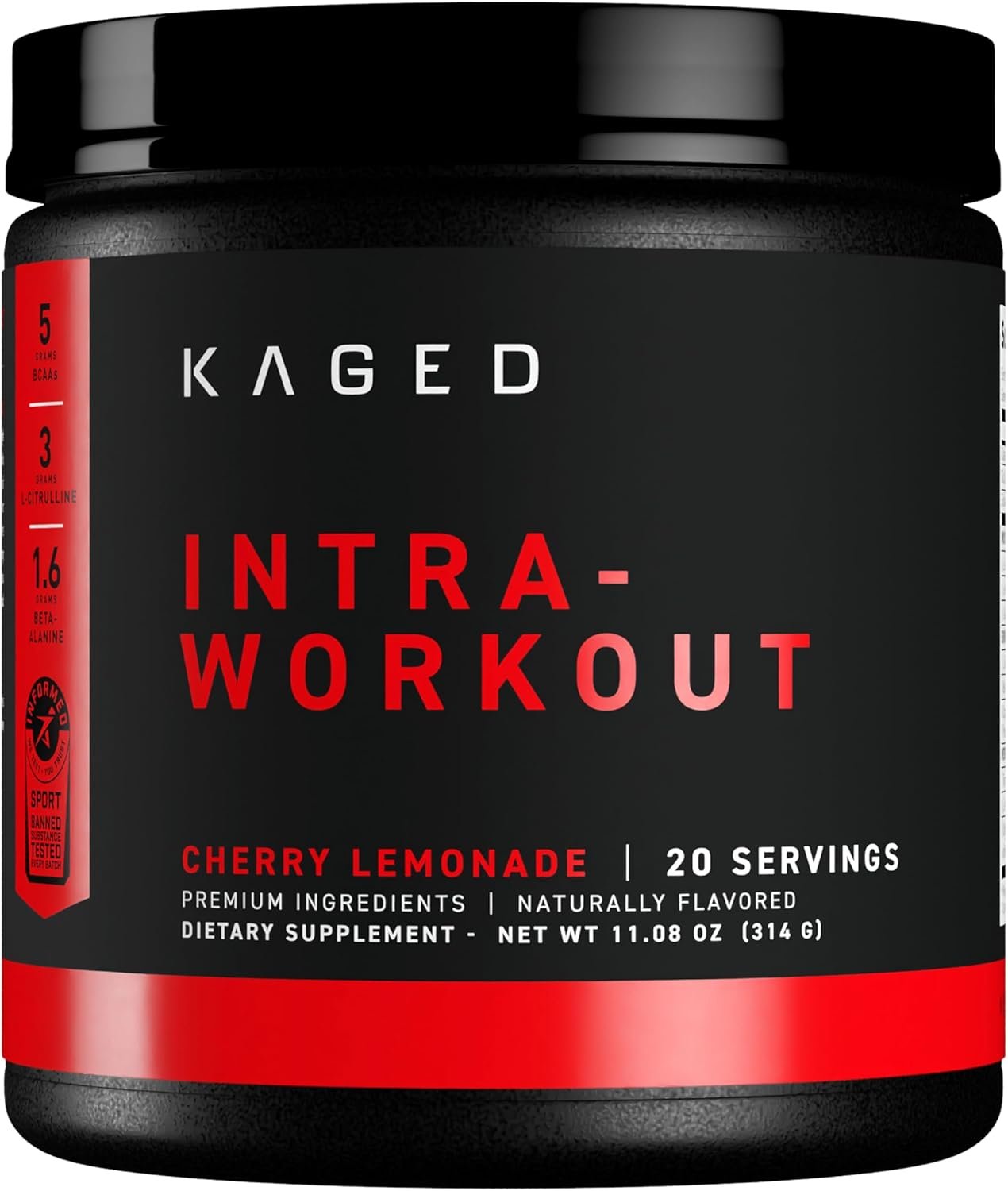 Kaged Intra-Workout Powder Cherry Lemonade