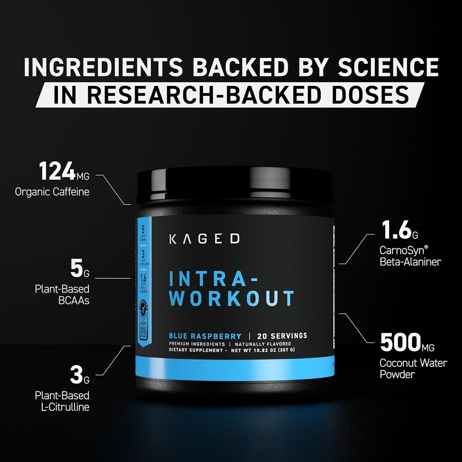 Kaged Intra-Workout Powder Cherry Lemonade - Image 3