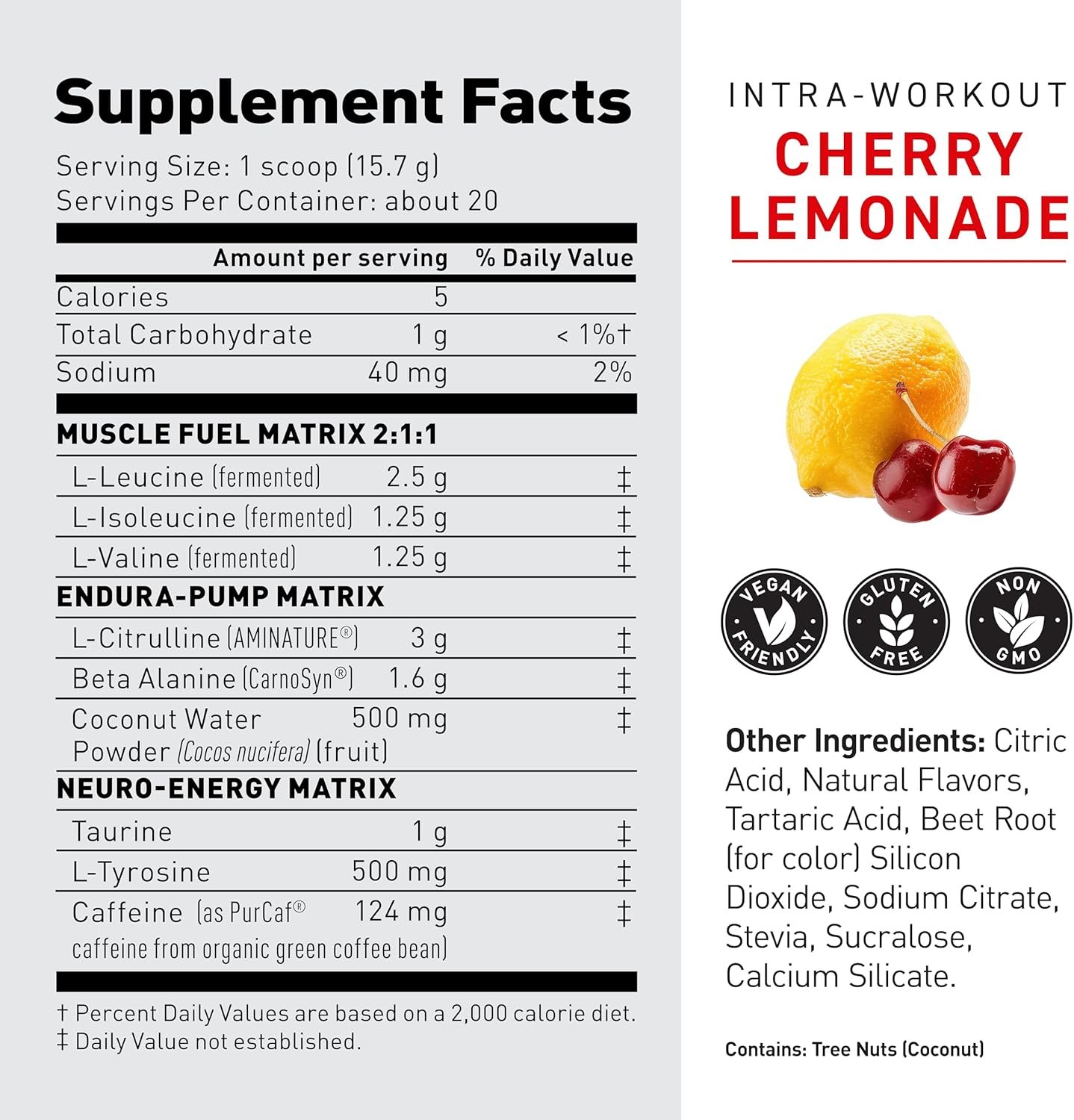 Kaged Intra-Workout Powder Cherry Lemonade - Image 7