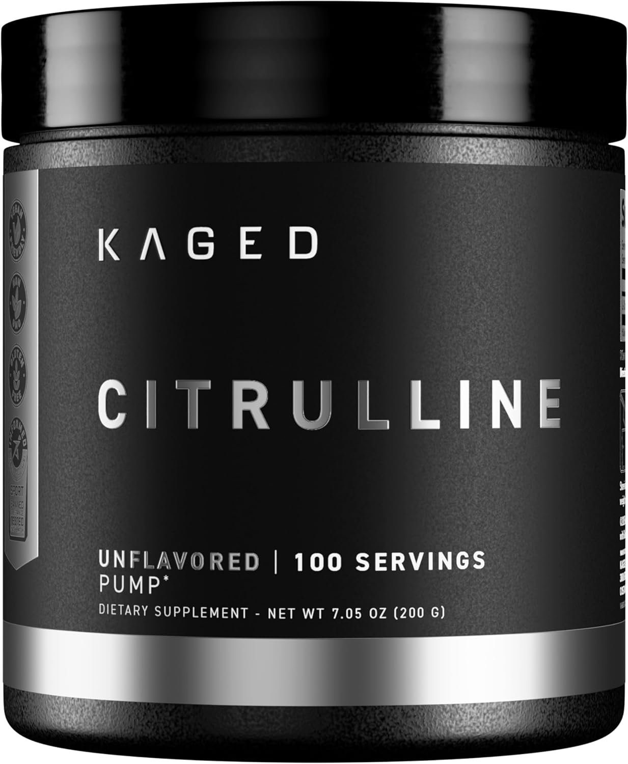 Kaged L-Citrulline Powder Unflavored Enhanced Pumps