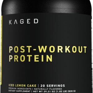 Kaged Post Workout Protein Powder Iced Lemon Cake 1