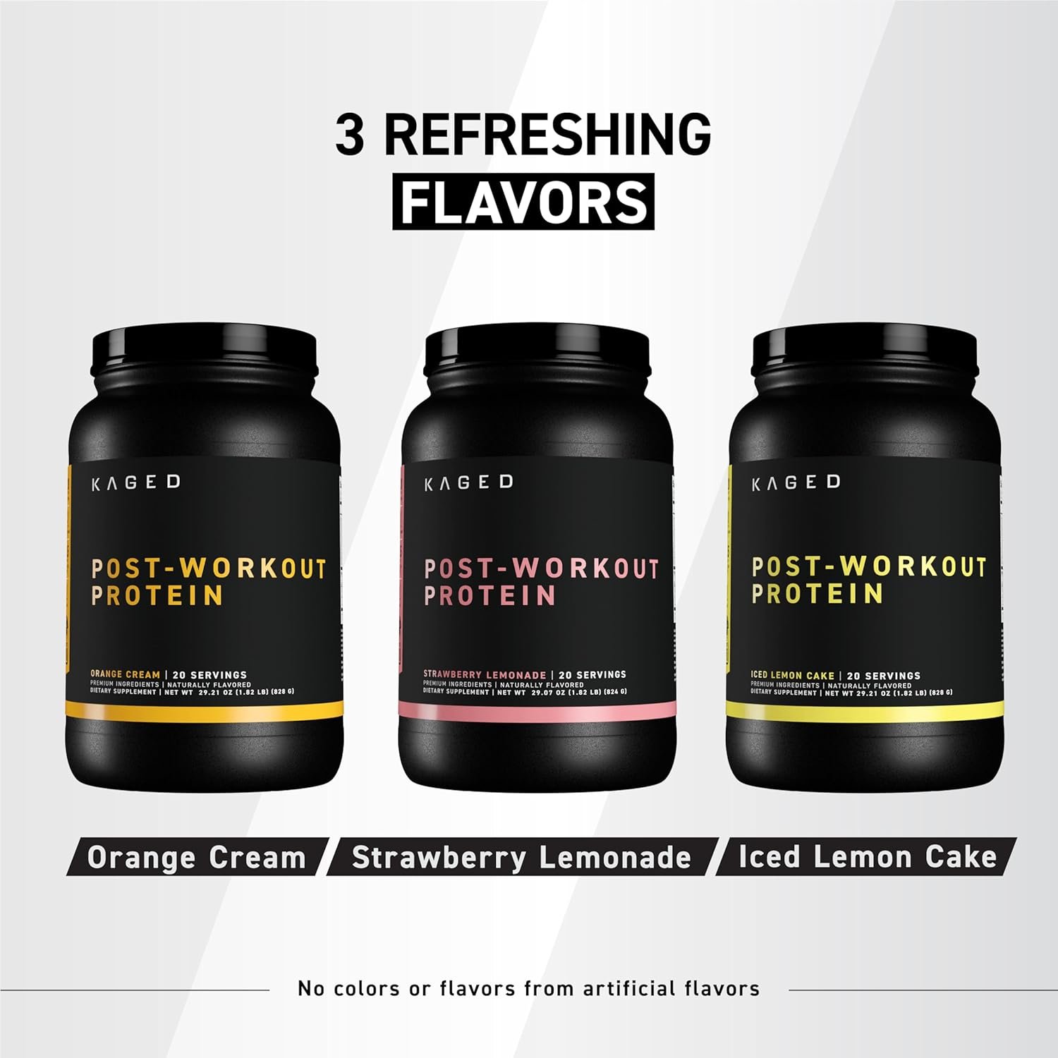 Kaged Post Workout Protein Powder Orange Cream - Image 6