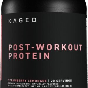 Kaged Post Workout Protein Powder Strawberry Lemonade 2