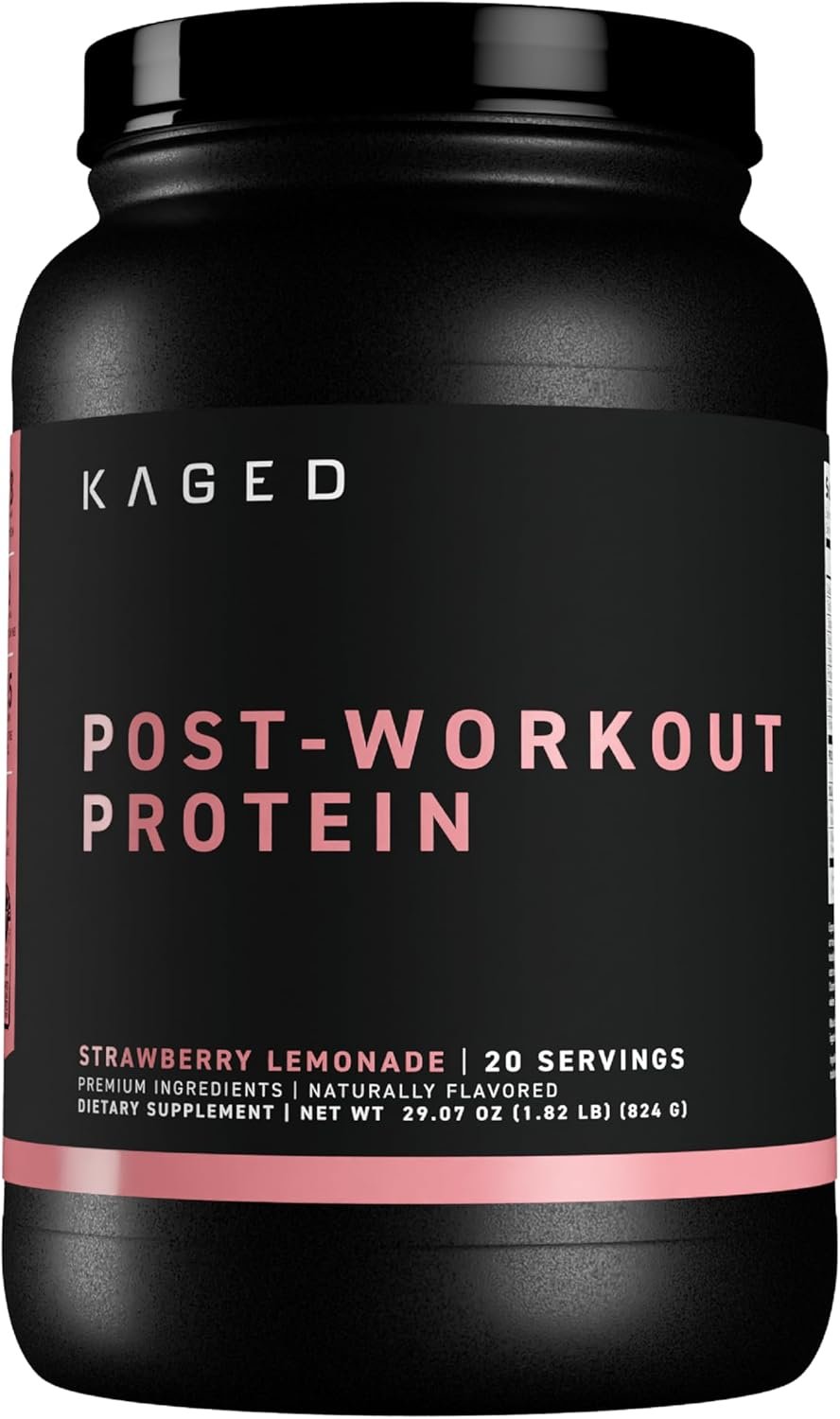 Kaged Post Workout Protein Powder Strawberry Lemonade 2